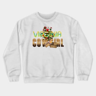 Virginia Cowgirl Crewneck Sweatshirt